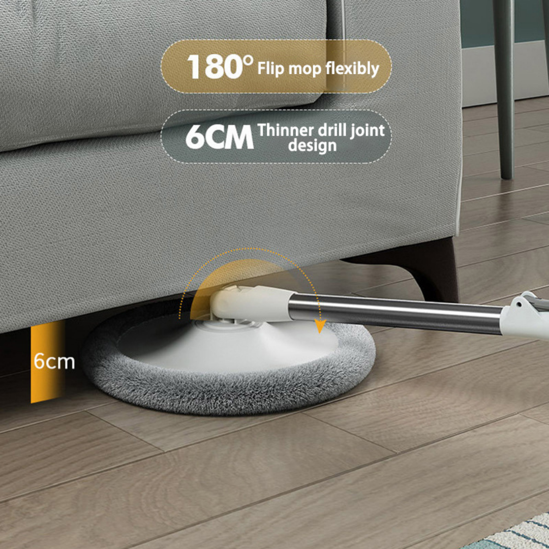 Skanto | 360 Spinnende Mop Bucket Håndvask Gratis For Fliser Husholdningsartikler