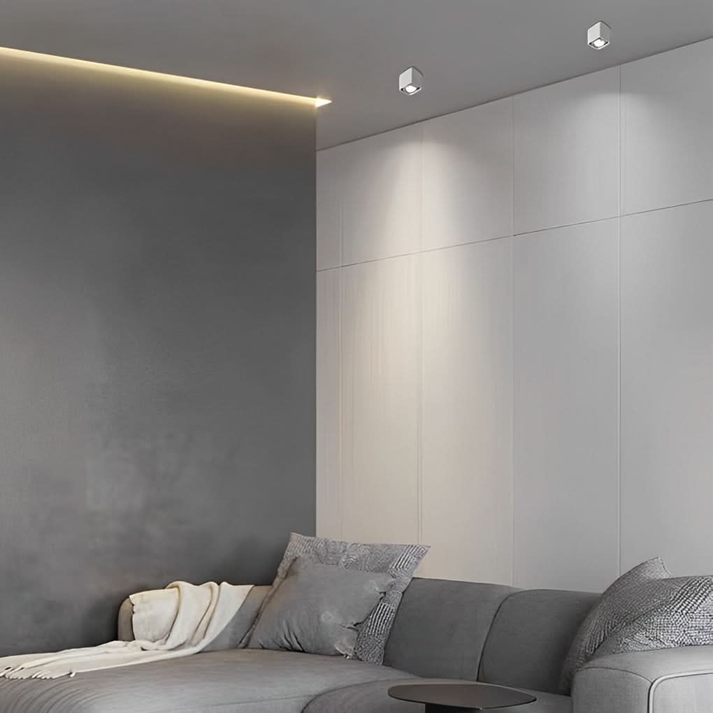 Skanto | Firkantet Justerbar Taklampe med Dimbar LED Lys