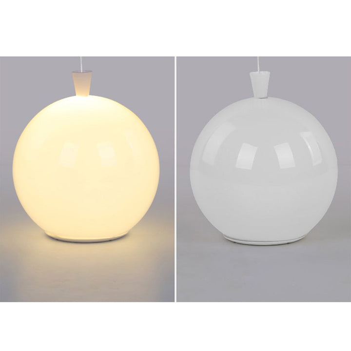 Kompakt Moderne LED Ballong Taklampe - AuraLite | Skanto