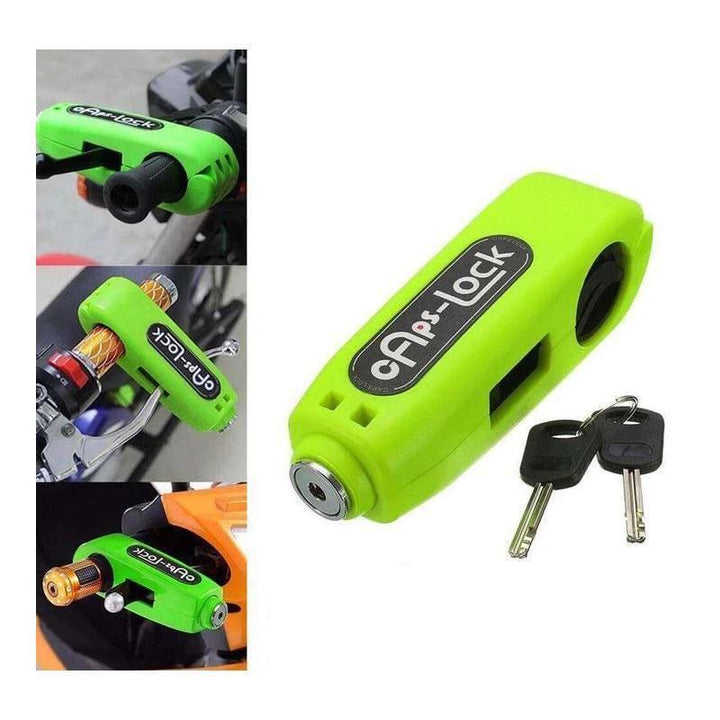 Universell tyverisikker lås for motorsykkel scooter håndtak grep | Skanto