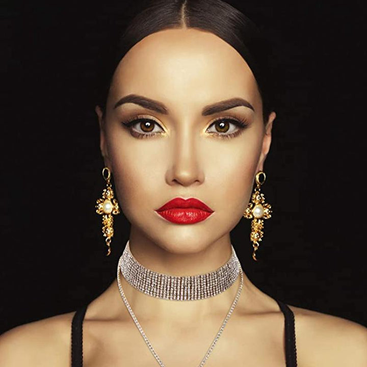Skanto | Rhinestone Topp Choker