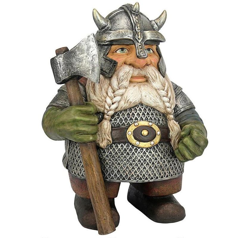 Skanto | Viking Victor Norrøn Dverg Gnomestatuett