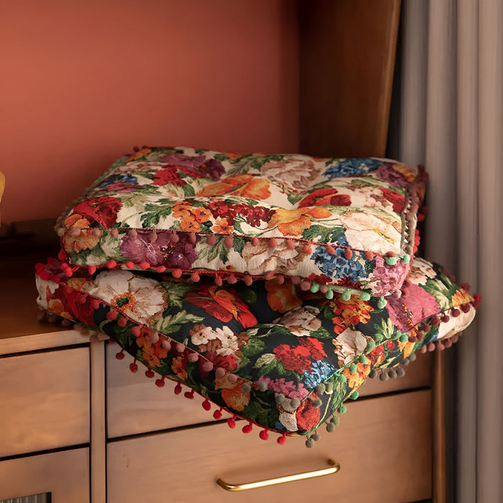 Skanto | Retro Floral Bohemsk Pleddpute