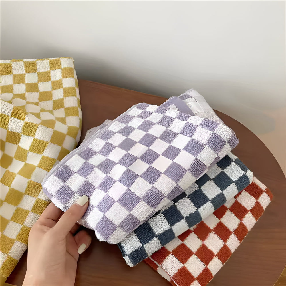 Skanto | Retro Checkmate Bomull Håndkle
