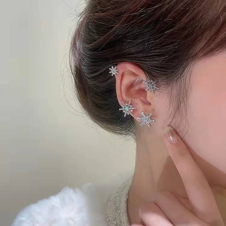 Skanto | Diamond Og Zirconia Øredobber Uten Hull
