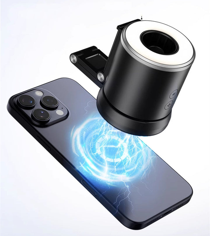 Skanto | 500mAh Magnetisk Sammenleggbar Telefon Stativ Vifte