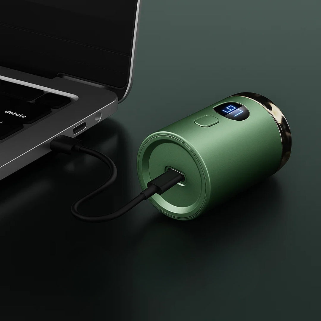 Kompakt USB Barberhøvler – Vanntett IPX7 – Jevn Bærbar Pleie for Menn med Nær Barbering Komfort Skanto