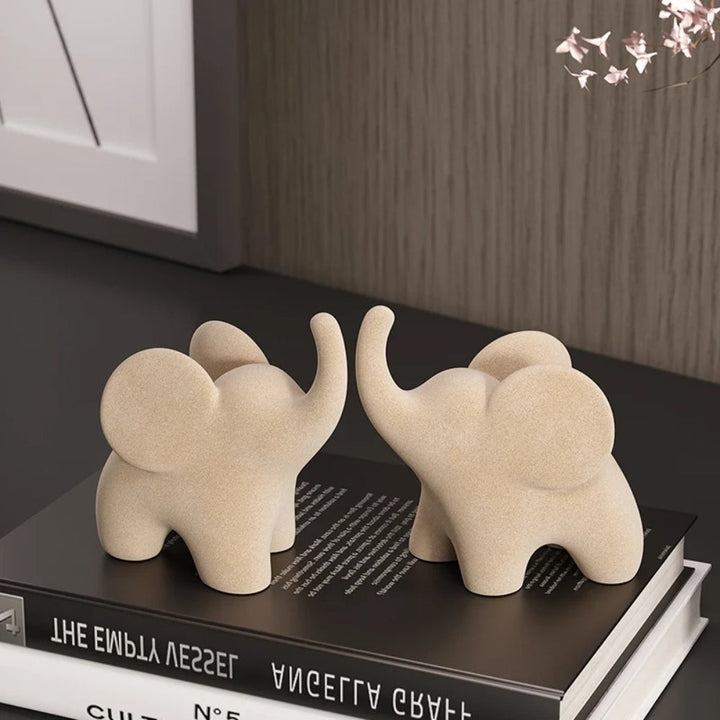 Skanto | Eklektisk Elefant Harpiks Figurer
