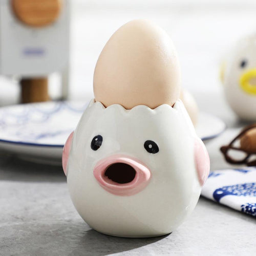 Cartoon Eggeplomme Hvit Separator | Skanto