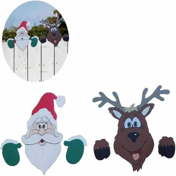 Jul Tematisert Gjerde Dekorasjon | Skanto