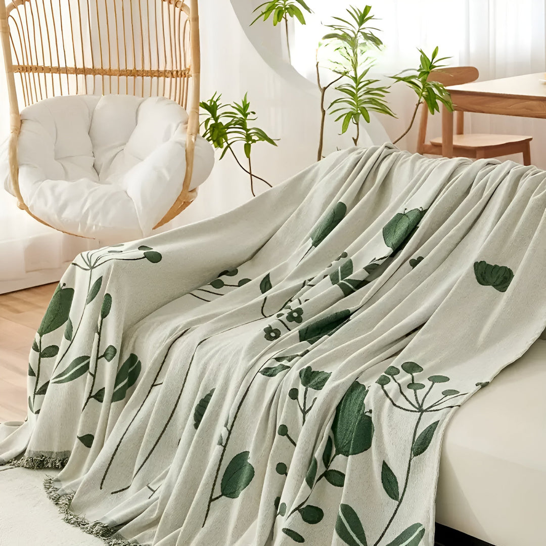 Skanto | Modern Bloom Vendbar Sofatrekk