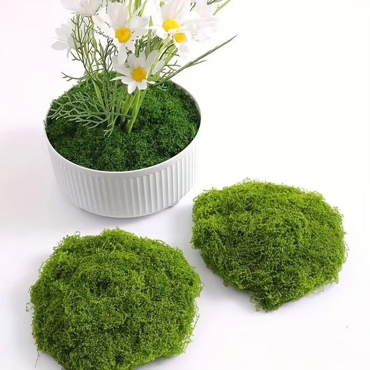 Skanto | Moss Dekorasjonselement – Moss Flak Ornament for Dekorasjon og Landskapspleie