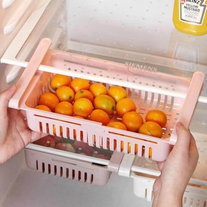 FridgeMaster Pro — Endelig orden og mer plass for favorittmaten din i kjøleskapet! (2 stk) | Skanto