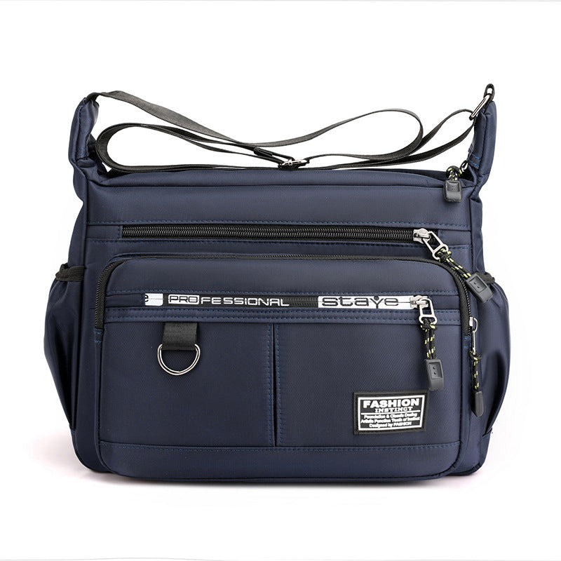 Herre messenger bag med flere lommer | Skanto