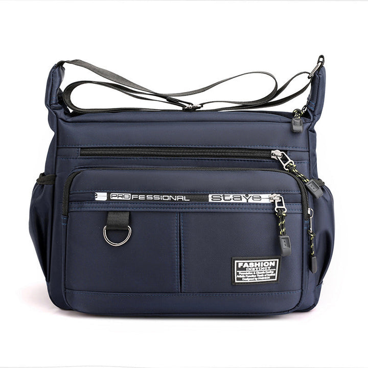 Herre messenger bag med flere lommer | Skanto