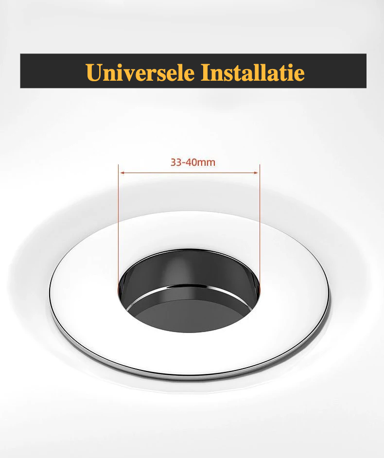 CleanSeal Universal Pop-Up Vaskepumpe Plug Skanto