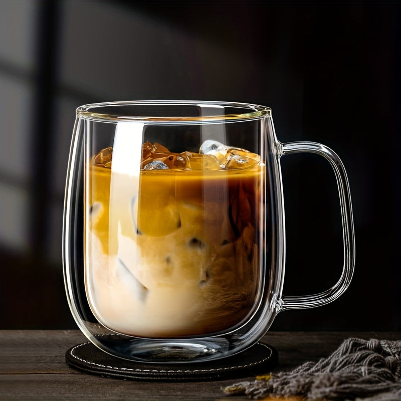 ThermoSip Doppelwandiger Glasbecher – Borosilikatglas, hitzebeständig og elegant