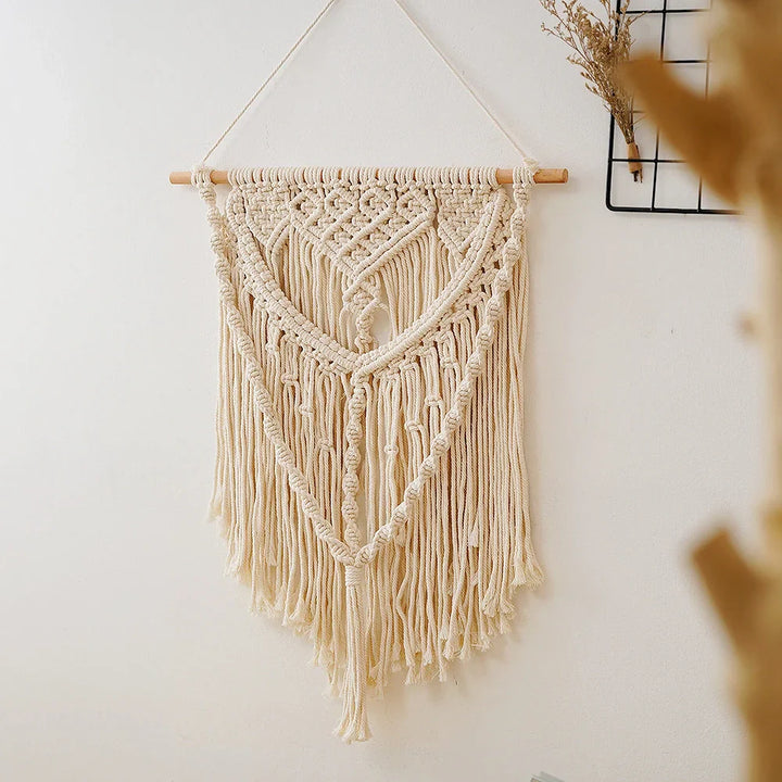 Skanto | Beige Tapestry for Modern Minimalist Decor