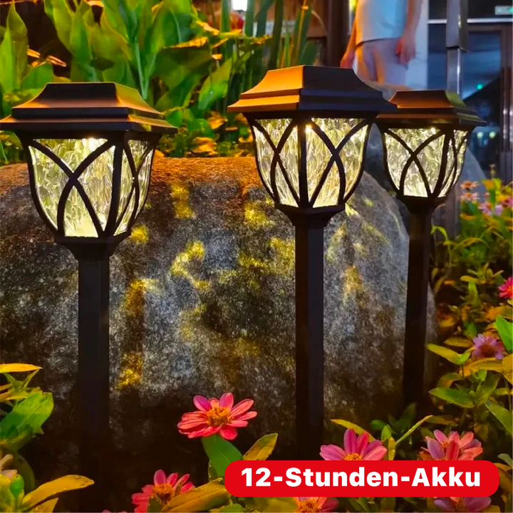 Solar LED Hage Lampe for Elegant Utendørs Atmosfære | Skanto