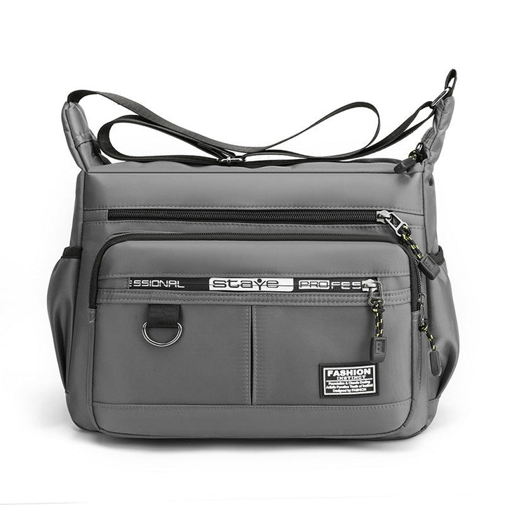 Herre messenger bag med flere lommer | Skanto