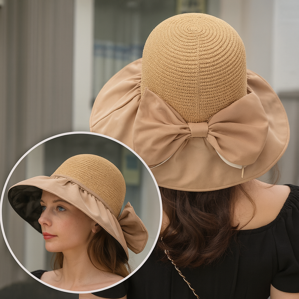 Skanto | Elegant solhatt for stilig UV-beskyttelse skjerm for UV solbeskyttelse