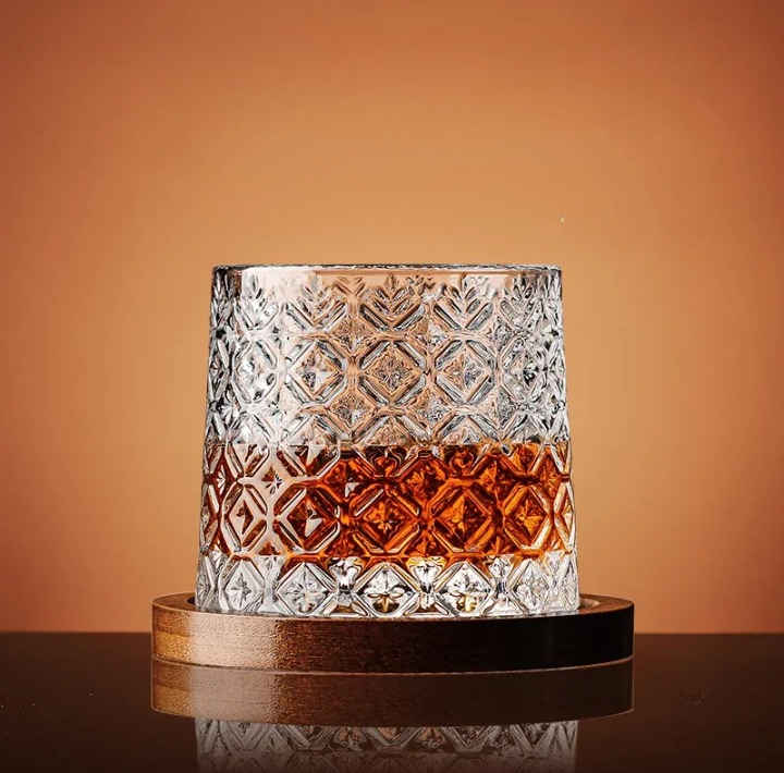 WhiskeySpin - Premium roterende whiskeyglass Skanto