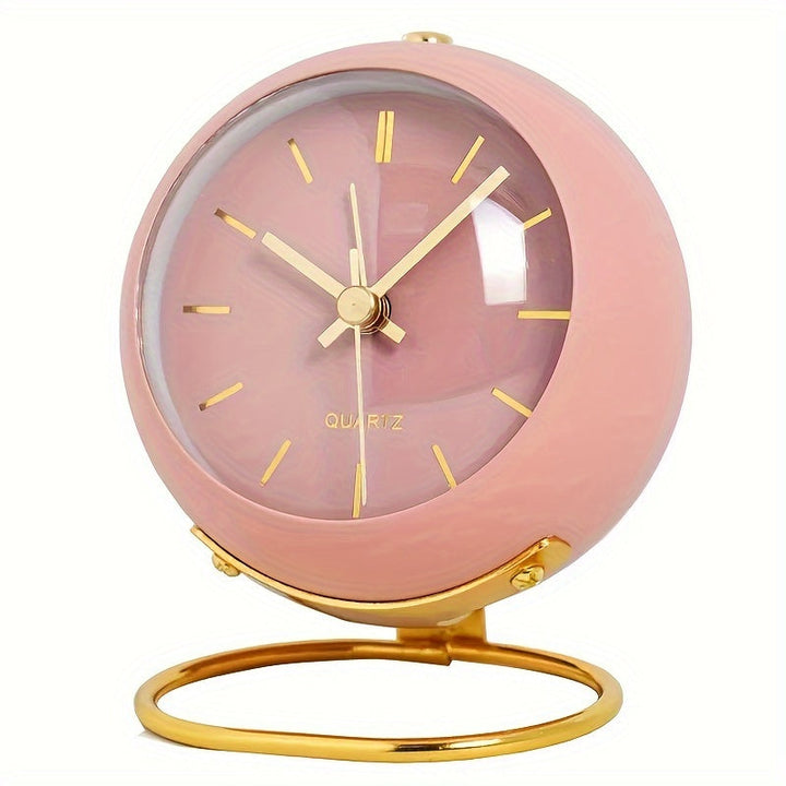 TimelessBell – Retro Analog Vekkerklok med Stillegående Bevegelse | Skanto