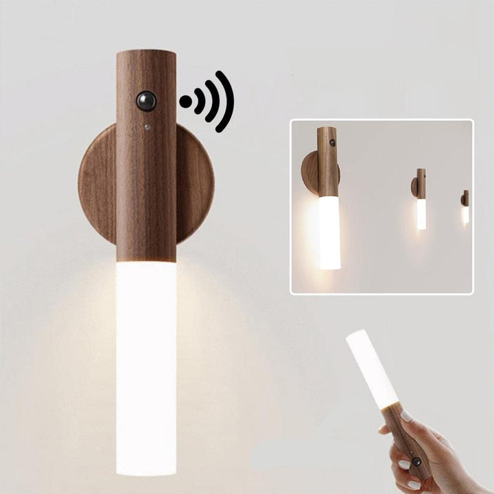 LED Nattlys med Bevegelsessensor - Umiddelbar Belysning for Hjem | Skanto