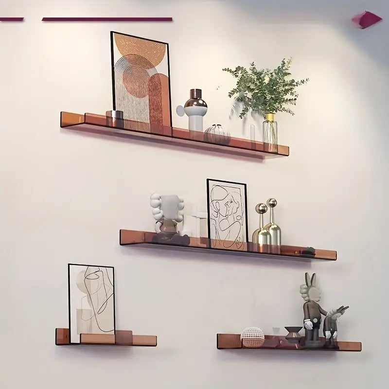 Norvo | ShelfEase – Industriell flytende vegghylle med stilfull funksjonalitet