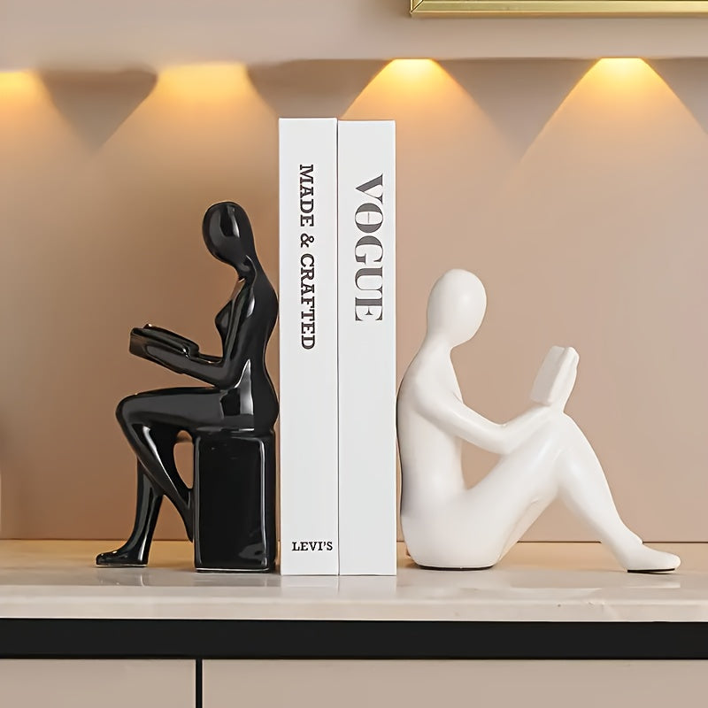 LuxeCeramic - Abstracte keramiske bokstøtter for elegante interiører Skanto