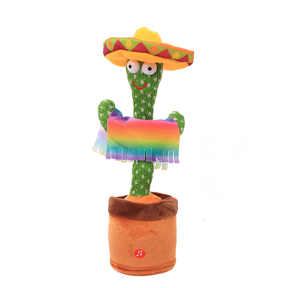 Dancing Cactus | Interactive Dancing Cactus Plush Toy | Skanto