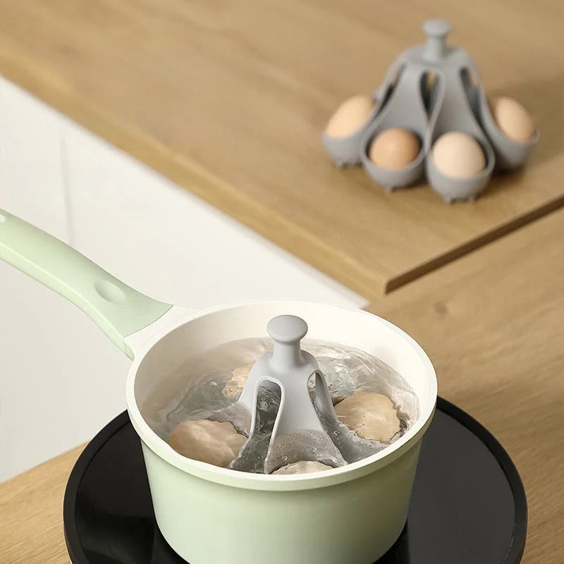 EasyPoach Silikon Egg Master — Nyt perfekt kokte egg uten stress som alle elsker | Skanto