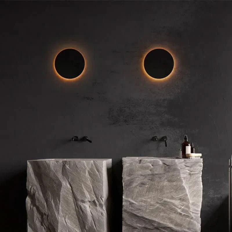 Skanto | Minimalist LED vegglampe i rund eller kvadratisk, IP65