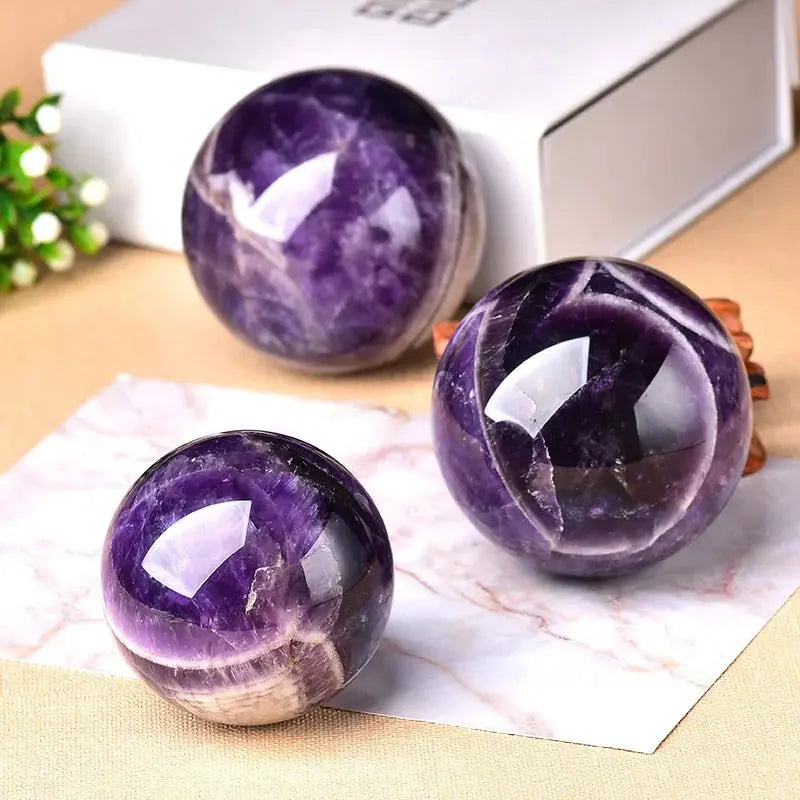 MagiSphere Amethyst Sphere — Gir rommet ditt ren eleganse og synlige følelser | Skanto