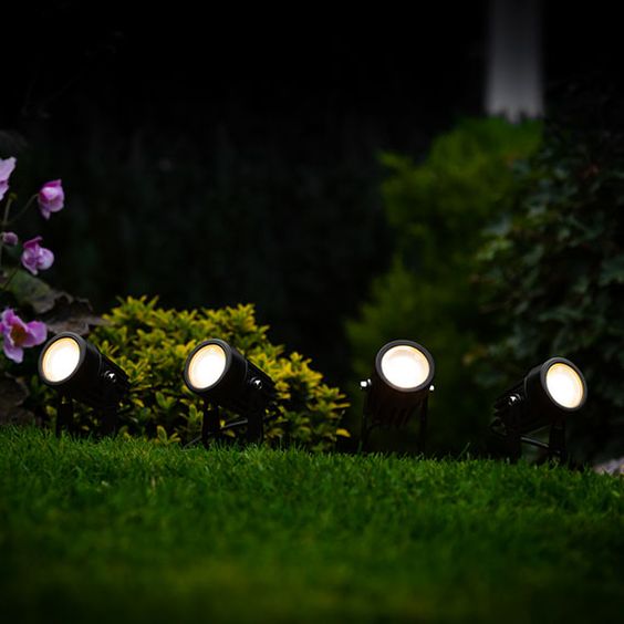 Solar Spotlights 5-delt sett Skanto