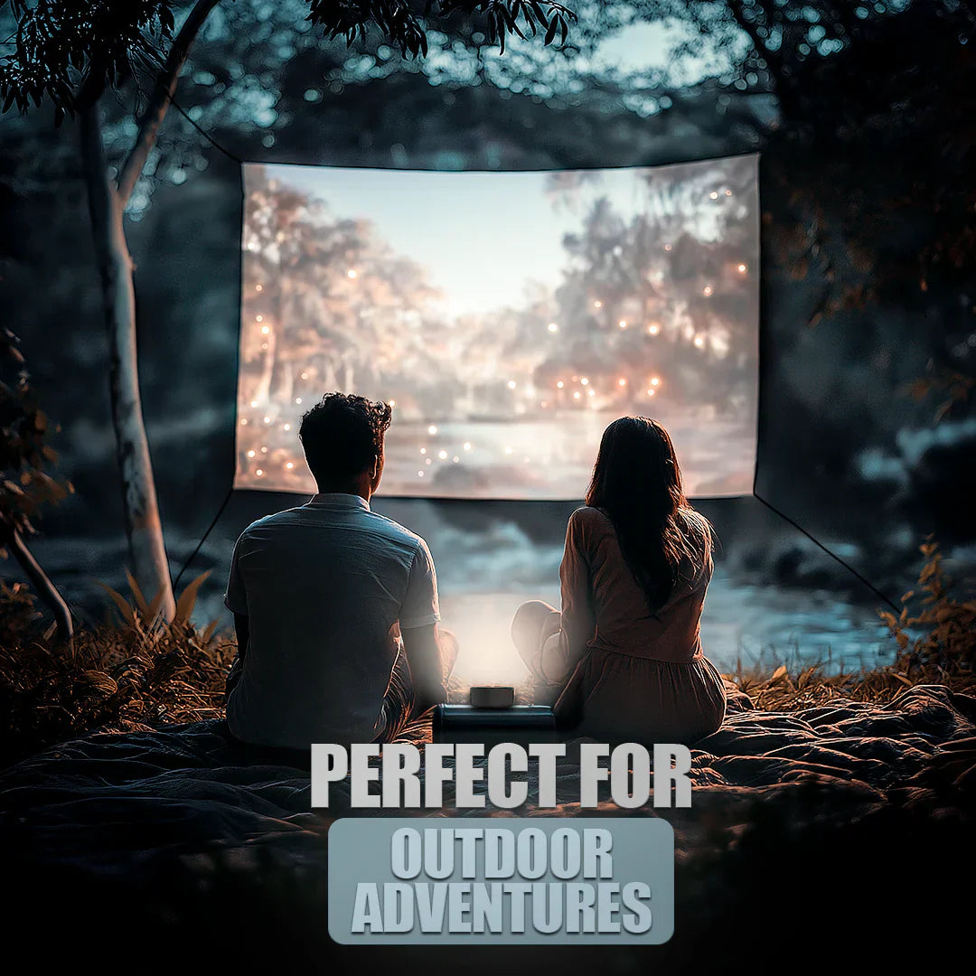 Skanto | Mini Bærbar Projektor – Ultra HD