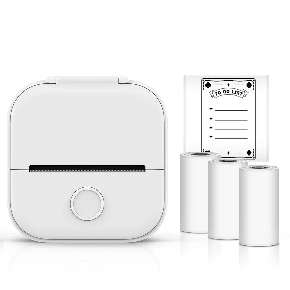 PocketPrint Mini – Bærbar termisk fotoprinter uten Skantoekk | Skanto