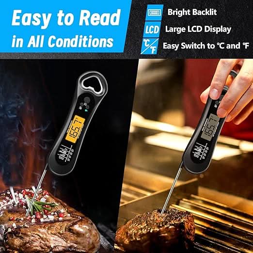 Skanto | GrillMaster - Trådløs Kjøtttermostat for Perfekt Grilling