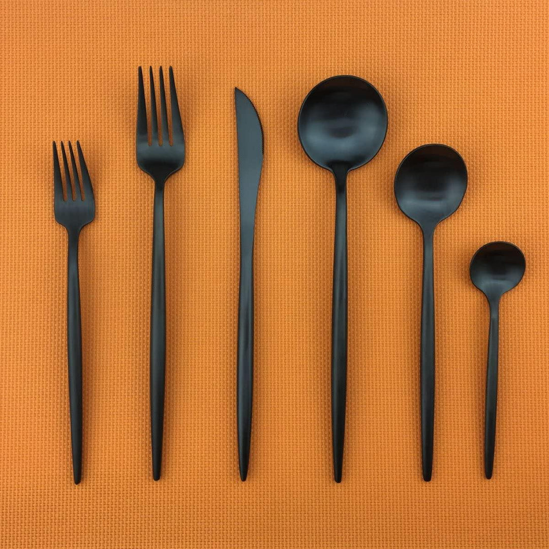 Norvo | Minimalistisk Bestikk 36 Stykker I Rustfritt Stål: Eleganse Og Holdbarhet