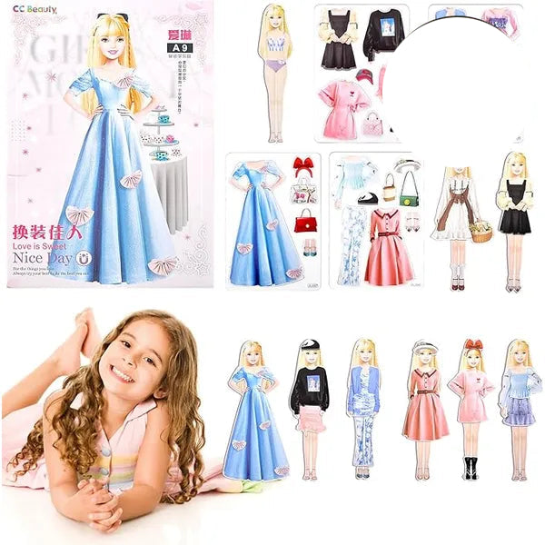 Norvo | Magnetix PrincessPlay | Gi fantasien din liv – Magnetisk prinsesse utkledning spill