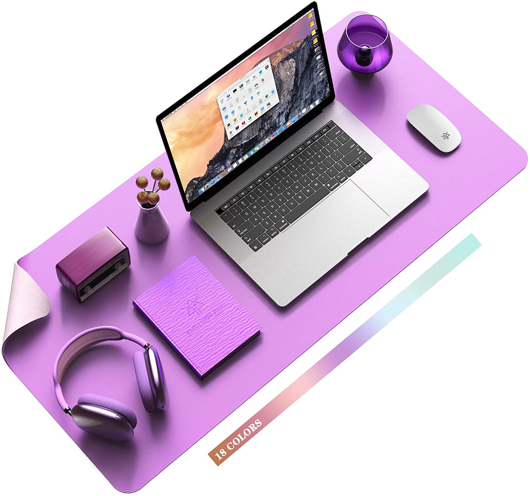 Skanto | Skrivebordsbeskyttelse Vanntett Rutsjfritt Lær Kontormusematte