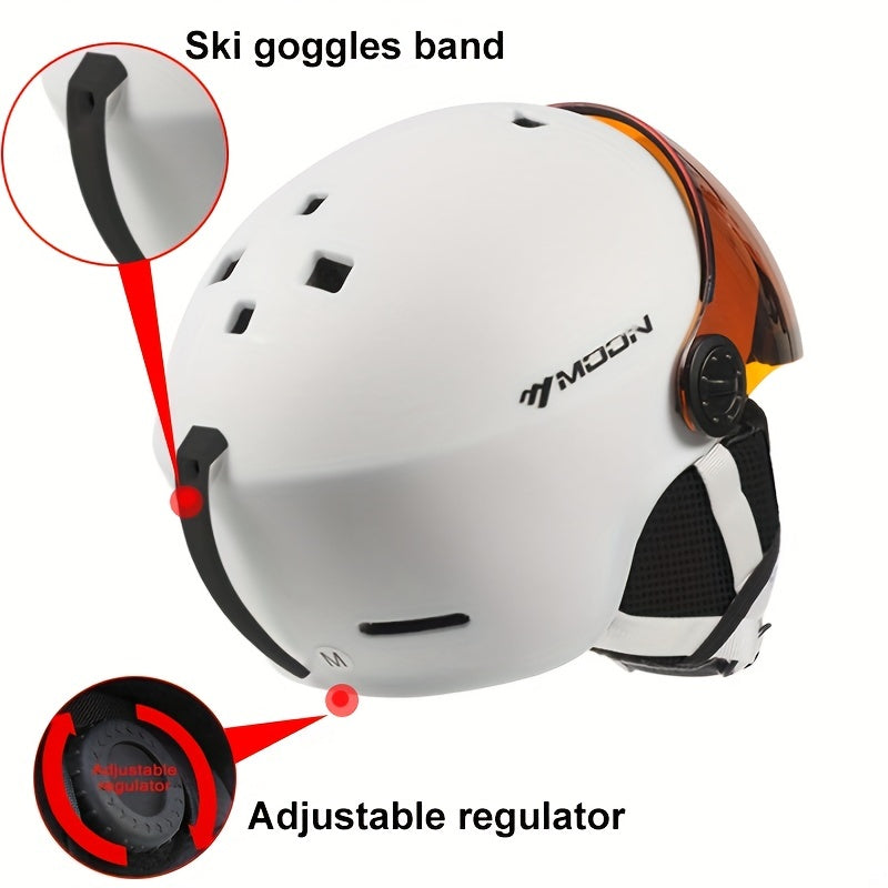 Hochwertiger Skihelm mit Abnehmbaren Teilen – sicher and komfortabel für Outdoor-Aktivitäten