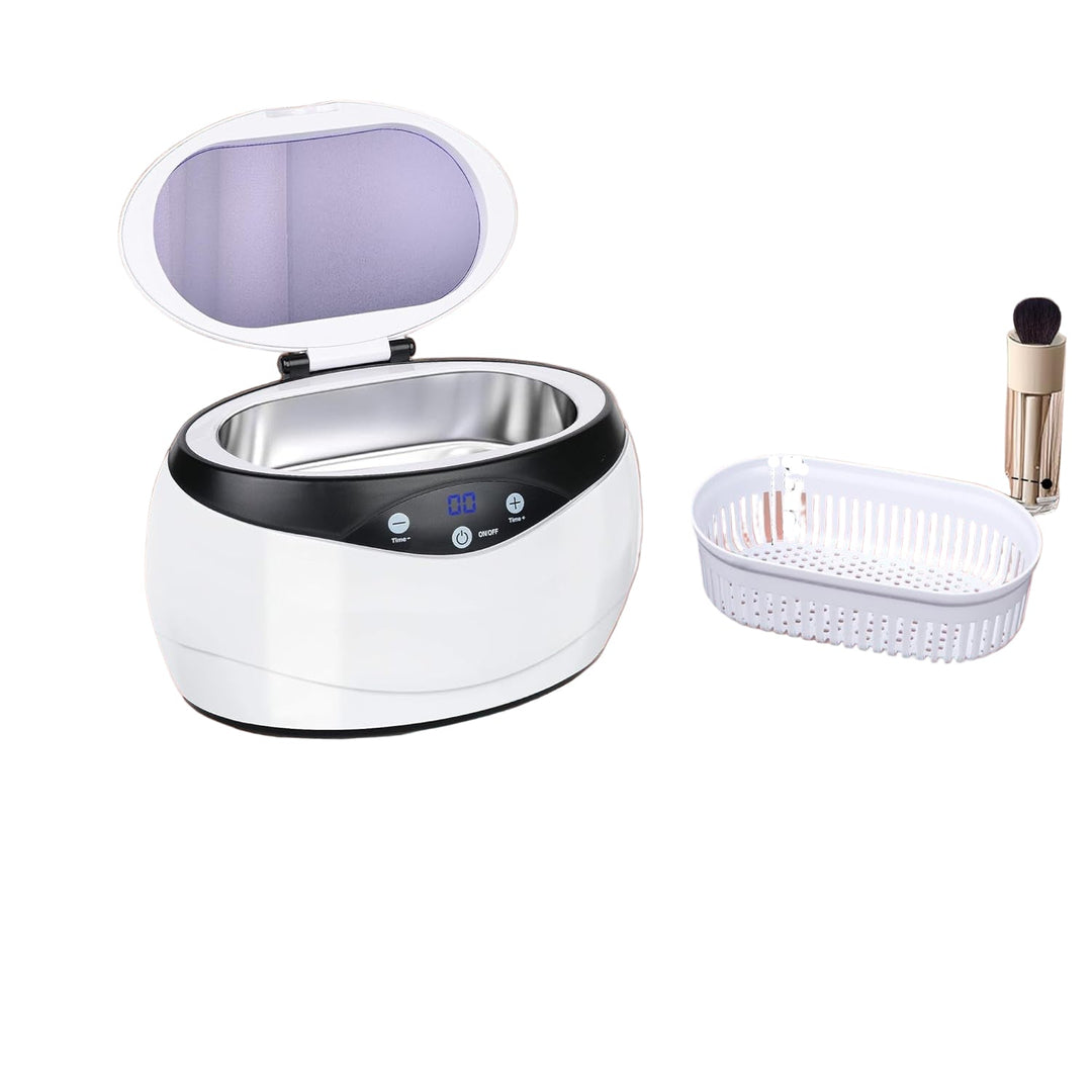 Skanto | Ultrasonisk Smyvrens 650ml med Klokkeholder – ShineMate
