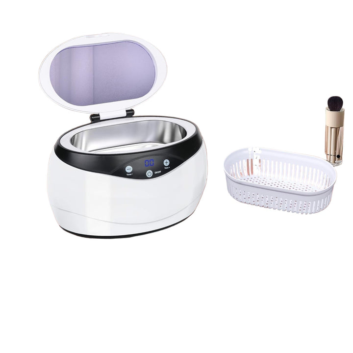 Skanto | Ultrasonisk Smyvrens 650ml med Klokkeholder – ShineMate
