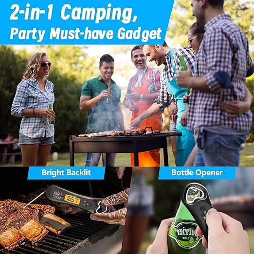 Skanto | GrillMaster - Trådløs Kjøtttermostat for Perfekt Grilling