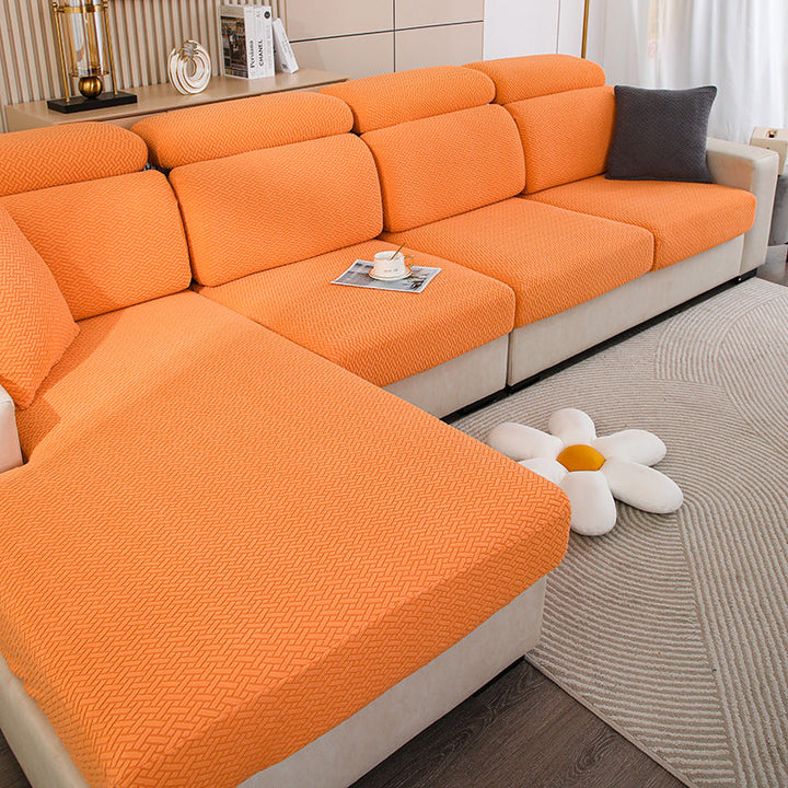 Wrap-around stretch sofa cover | Skanto