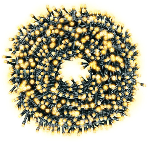 Norvo | Decute 800Led 272Ft Julelyskjeder Ul Sertifisert 8 Moduser, Vanntett Utendørs Innendørs Blinkende Stjerneslys For Juletre Terrassen Hagen Fest Dekor Varme Hvit