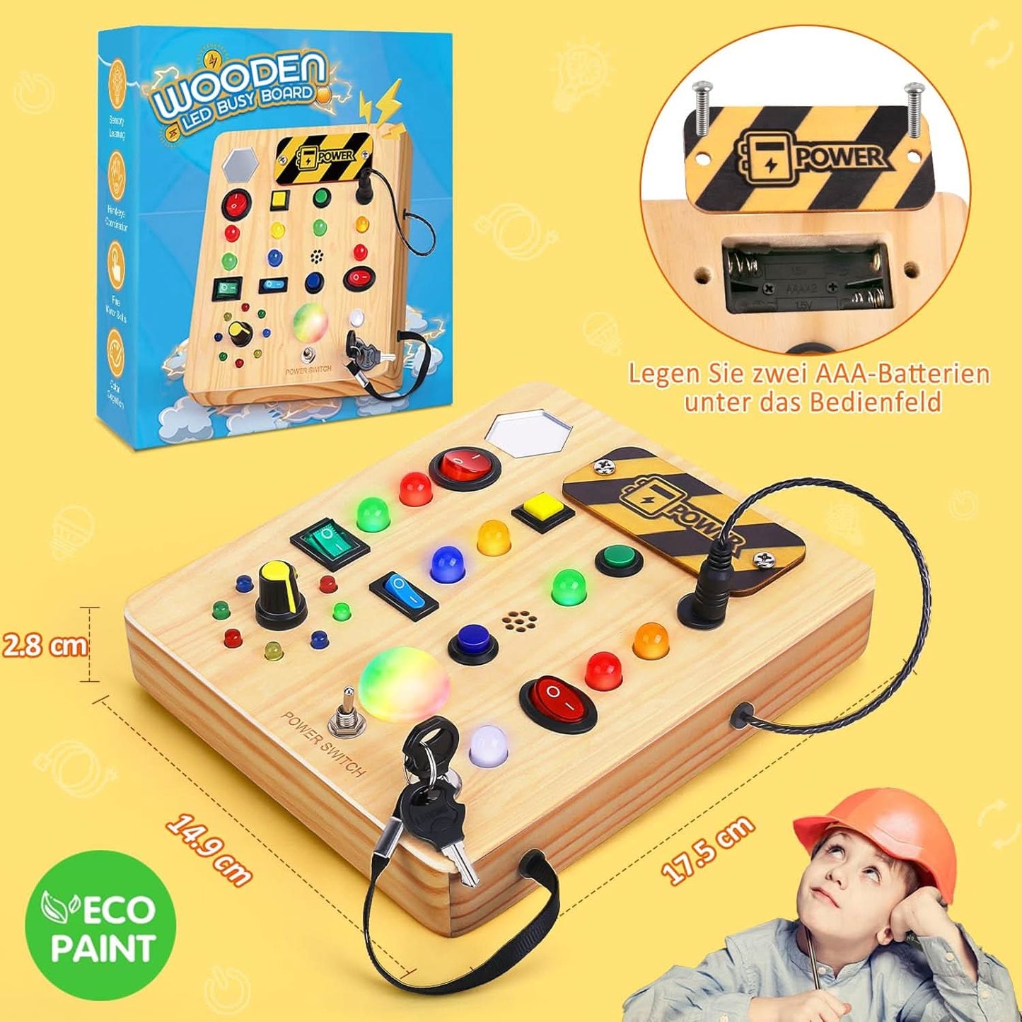 Norvo | Musikk læringsleketøy for småbarn fra 1 år og oppover