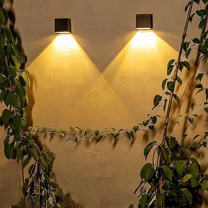 Solar LED Utendørs Vegglampe | Skanto