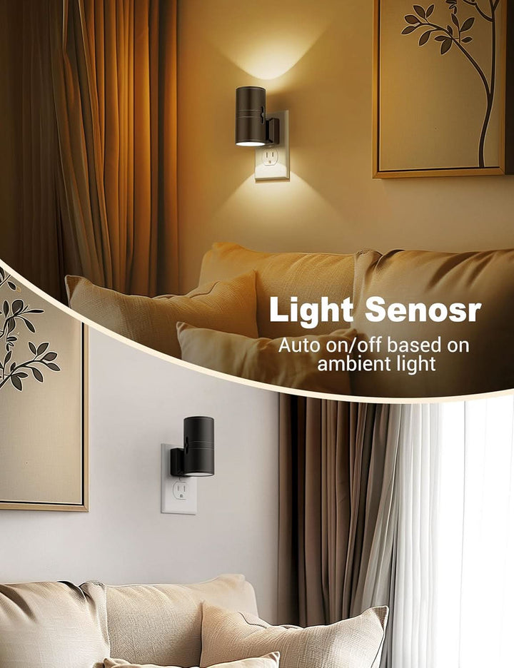 Skanto | NIGHTSENSE – LED nattlys med skumringssensor, blendrefri & energieffektiv